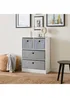 Lloyd Pascal Jazz Chevron 2+2 Storage Unit (83cm x 63cm x 30cm) - One Size Image 1
