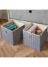 Lloyd Pascal Jazz Chevron 2+2 Storage Unit (83cm x 63cm x 30cm) - One Size Image 2