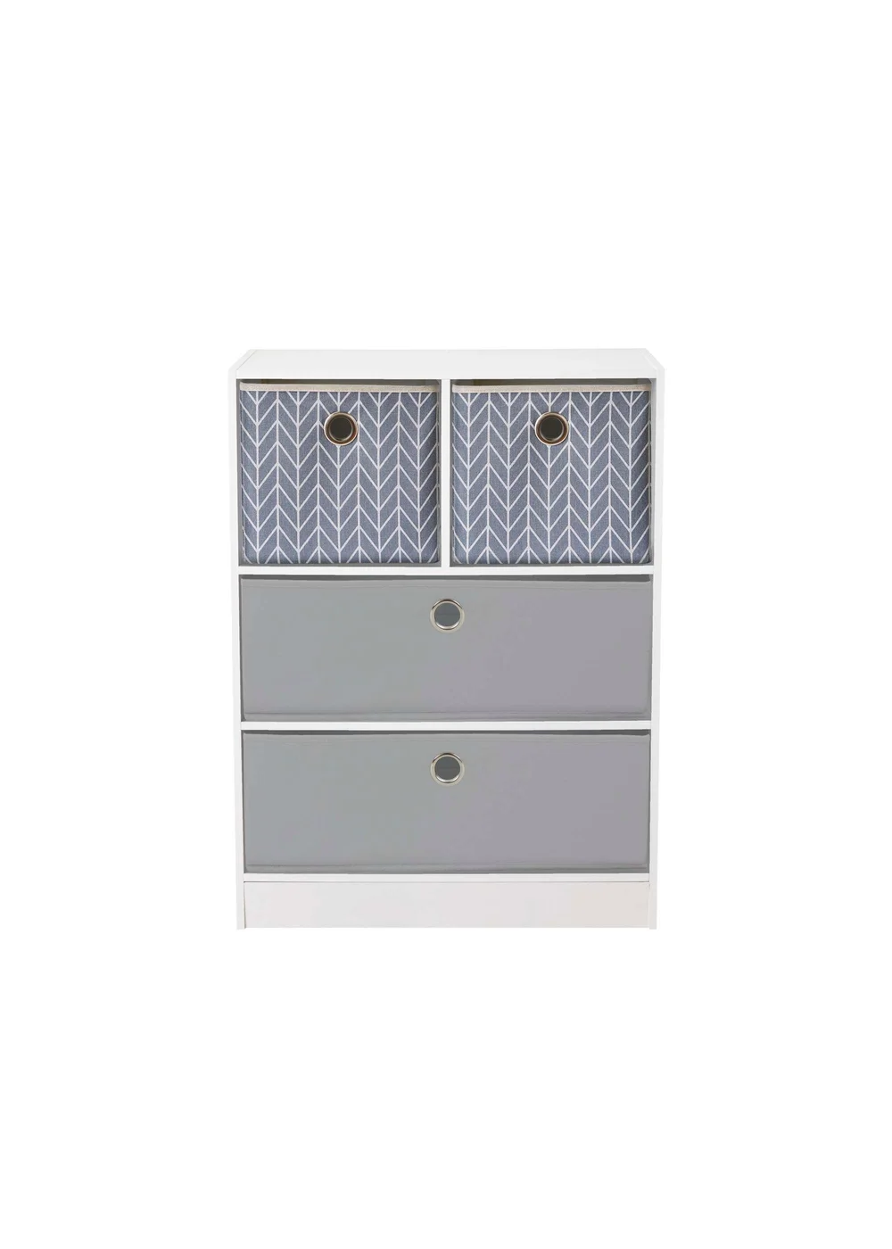 Lloyd Pascal Jazz Chevron 2+2 Storage Unit (83cm x 63cm x 30cm) - One Size Image 3