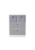 Lloyd Pascal Jazz Chevron 2+2 Storage Unit (83cm x 63cm x 30cm) - One Size Image 3