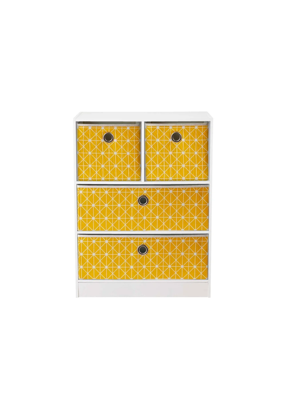 Lloyd Pascal Jazz Geometric 2+2 Storage Unit (83cm x 63cm x 30cm) - One Size Image 3