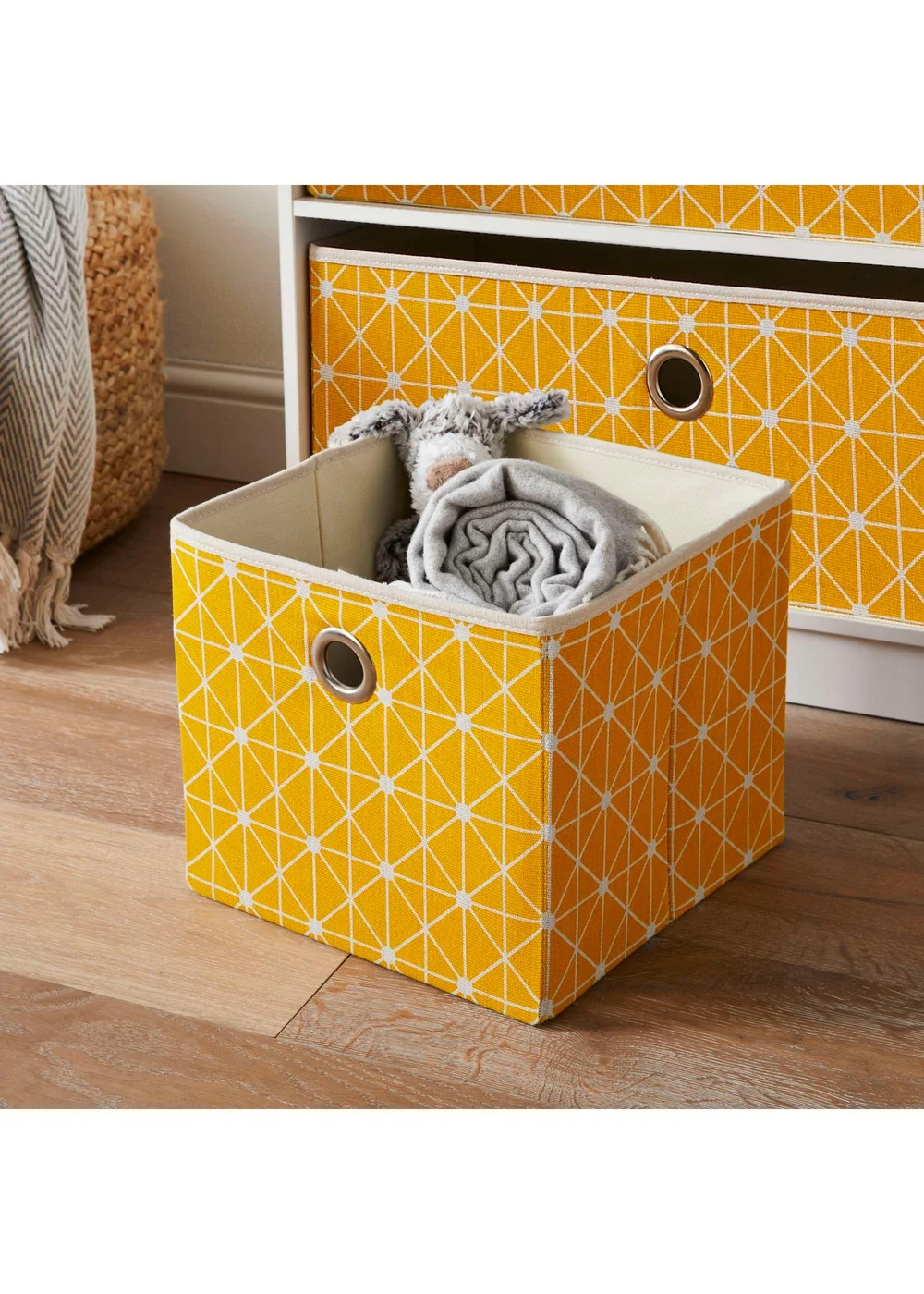 Lloyd Pascal Jazz Geometric 2+2 Storage Unit (83cm x 63cm x 30cm) - One Size Image 2