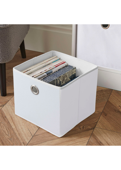 Lloyd Pascal Jazz 6 Cube Storage Unit White (65cm x 95cm x 30cm) - One Size Image 3