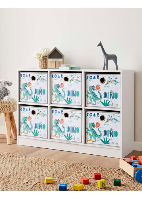 Lloyd Pascal Dino 6 Cube Storage Unit (65cm x 95cm x 30cm) - One Size Image 4