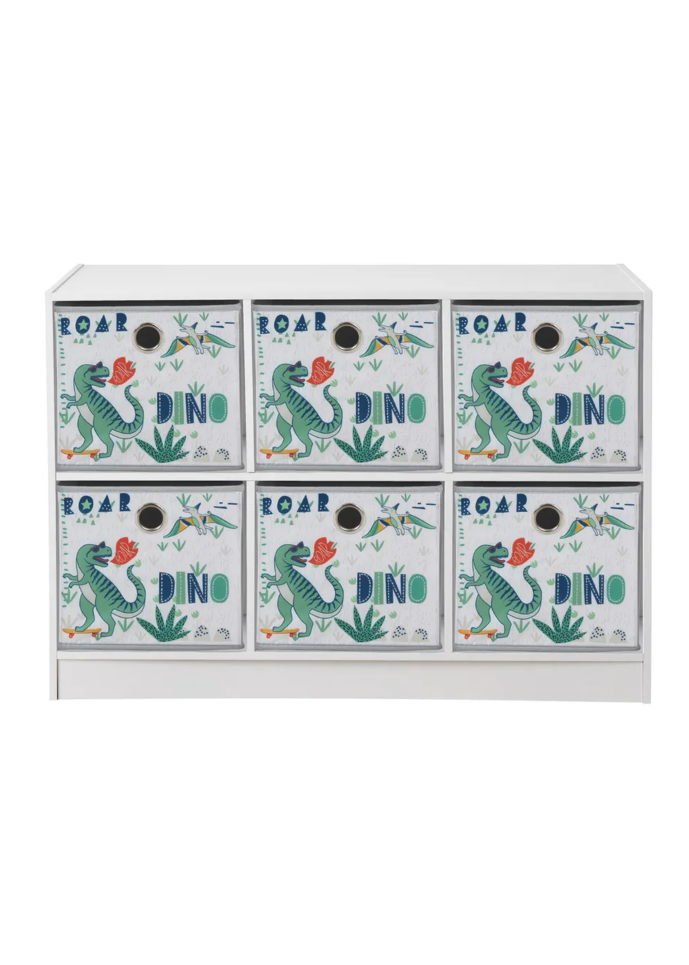 Lloyd Pascal Dino 6 Cube Storage Unit (65cm x 95cm x 30cm) - One Size Image 1