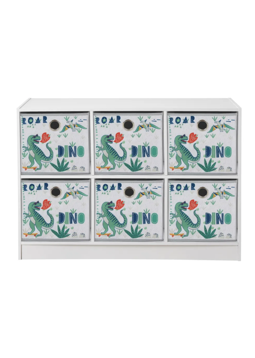 Lloyd Pascal Dino 6 Cube Storage Unit (65cm x 95cm x 30cm) - One Size Image 1