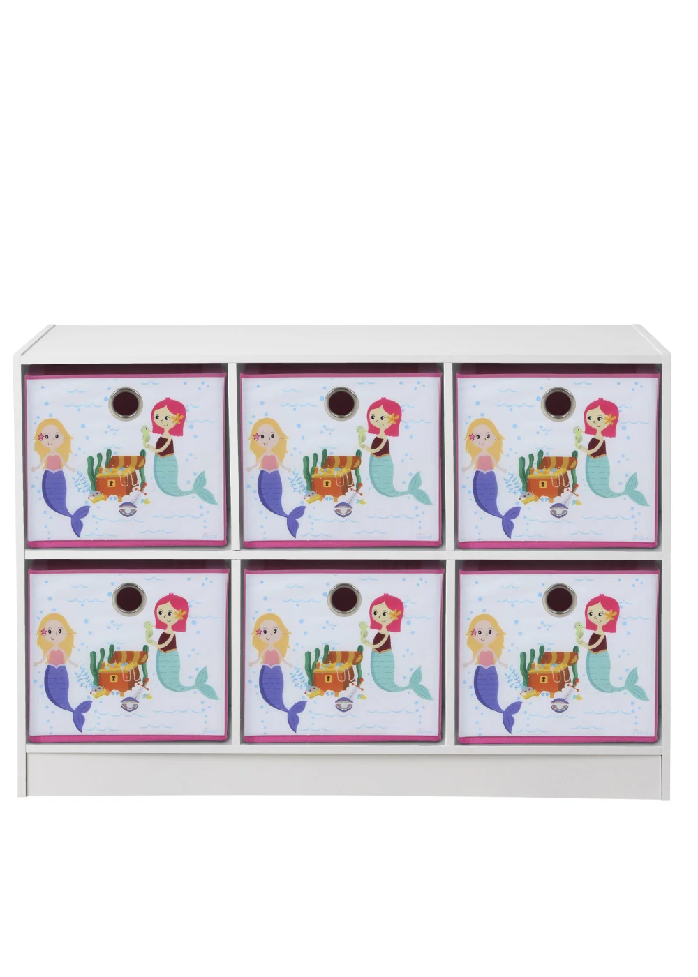 Lloyd Pascal Mermaid 6 Cube Storage Unit (65cm x 95cm x 30cm) - One Size Image 1