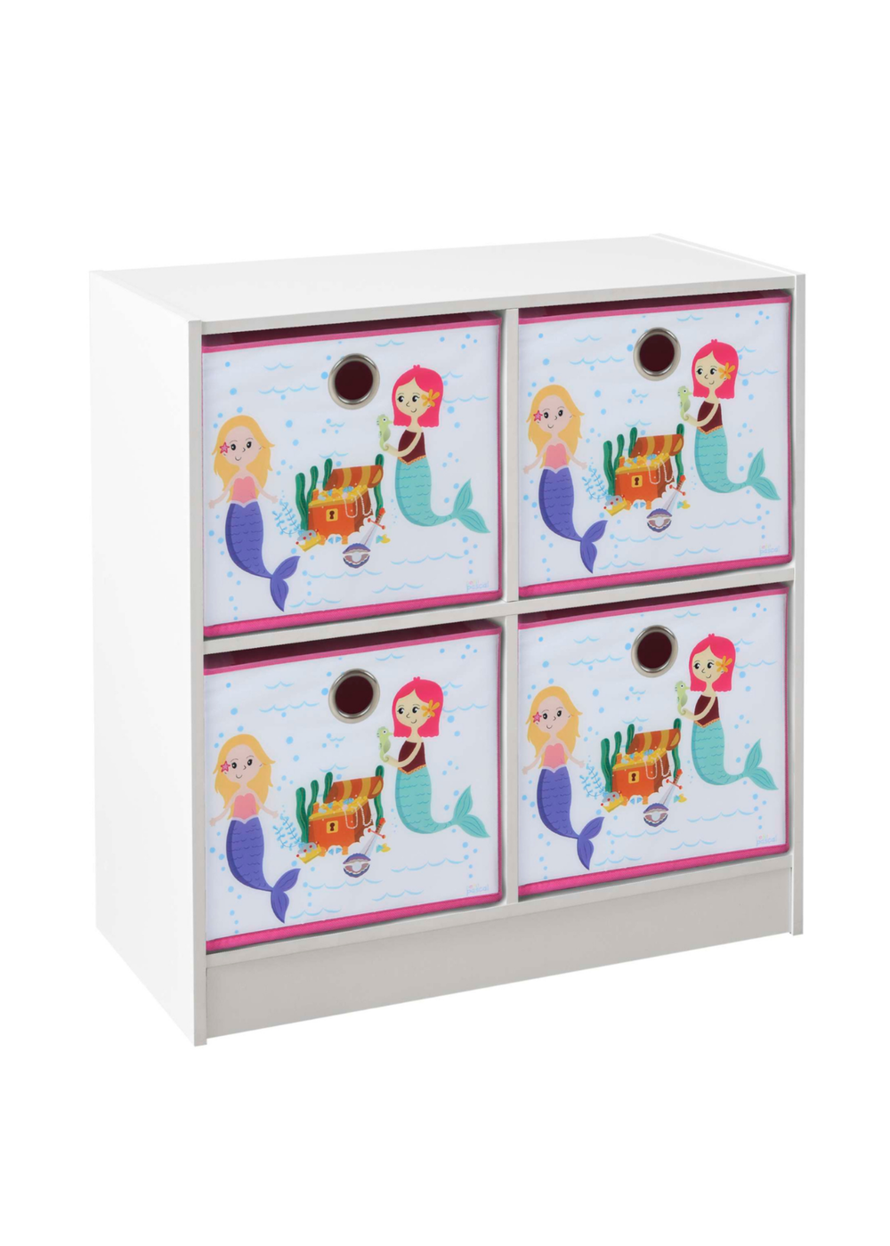 Lloyd Pascal Mermaid 4 Cube Storage Unit (65cm x 63cm x 30cm) - One Size Image 2