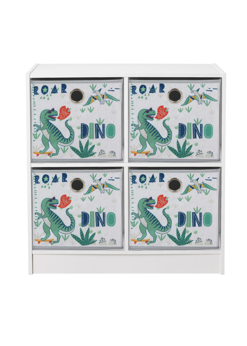 Lloyd Pascal Dino 4 Cube Storage Unit (65cm x 63cm x 30cm) - One Size Image 1