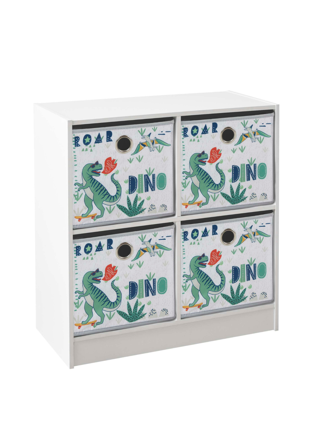 Lloyd Pascal Dino 4 Cube Storage Unit (65cm x 63cm x 30cm) - One Size Image 2