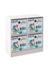 Lloyd Pascal Dino 4 Cube Storage Unit (65cm x 63cm x 30cm) - One Size Image 2