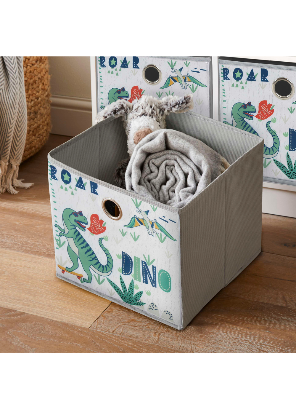 Lloyd Pascal Dino 4 Cube Storage Unit (65cm x 63cm x 30cm) - One Size Image 3