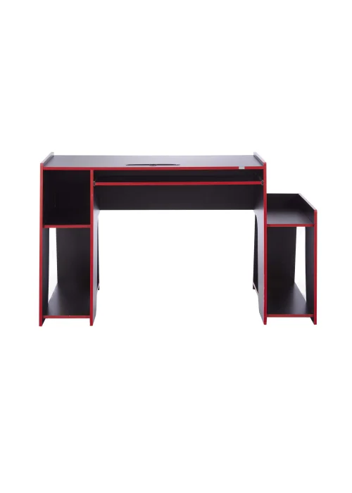 Lloyd Pascal Holywell Gaming Desk in Black and Red - One Size Image 1