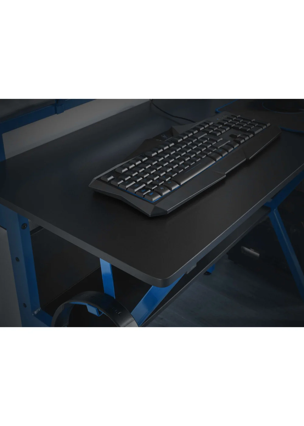 Lloyd Pascal Picaro Desk in Black and Blue - One Size Image 3