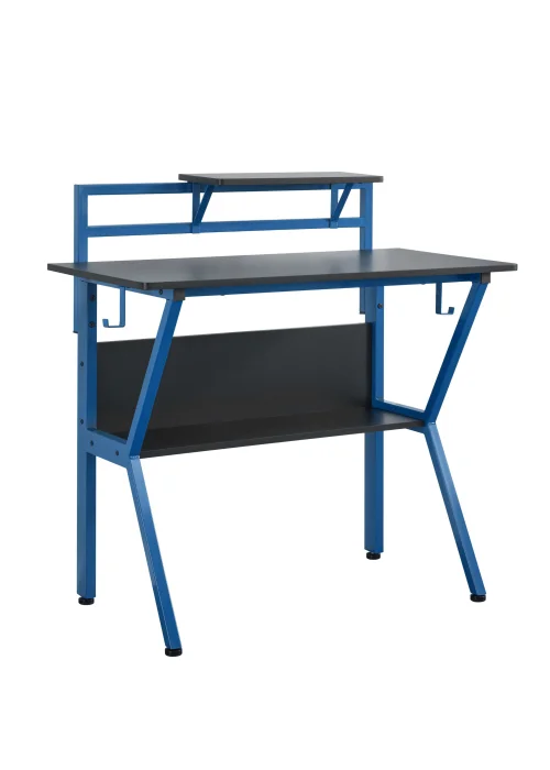Lloyd Pascal Picaro Desk in Black and Blue - One Size Image 4