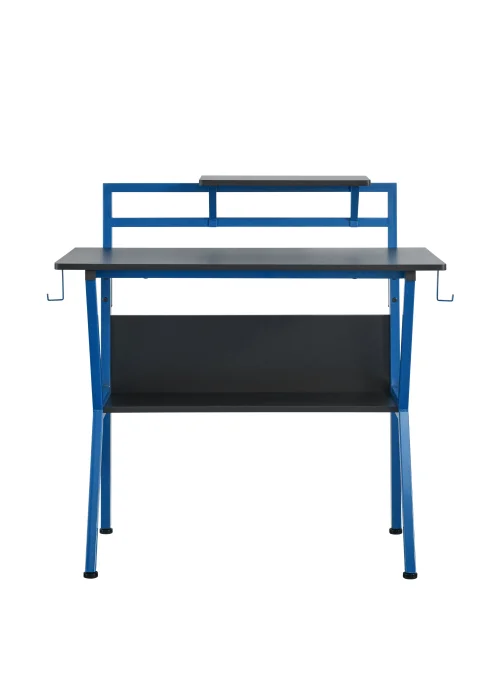 Lloyd Pascal Picaro Desk in Black and Blue - One Size Image 1