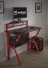 Lloyd Pascal Picaro Desk in Black and Red - One Size Image 2