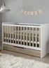 Lloyd Pascal Modular Cot Bed (94cm x 147cm x 76cm) - One Size Image 2