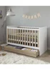 Lloyd Pascal Modular Cot Bed (94cm x 147cm x 76cm) - One Size Image 3