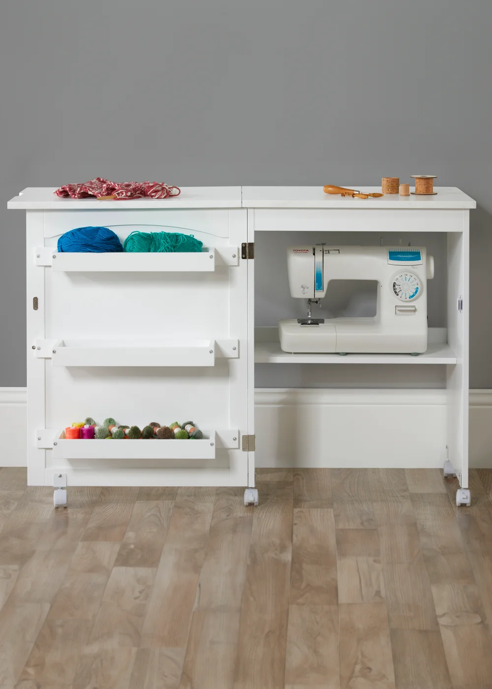Lloyd Pascal Craft Desk (79cm x 58.5cm x 40cm) - One Size Image 2