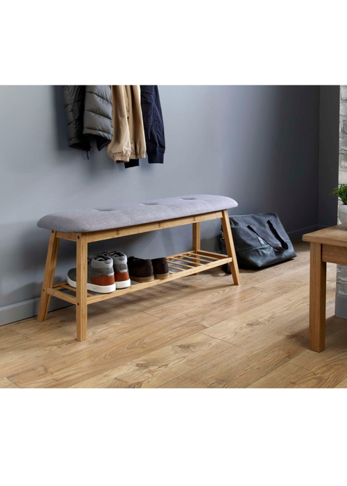 Lloyd Pascal Climate Bench/Shoe Rack (44cm x 100cm x 30.5cm) - One Size Image 2