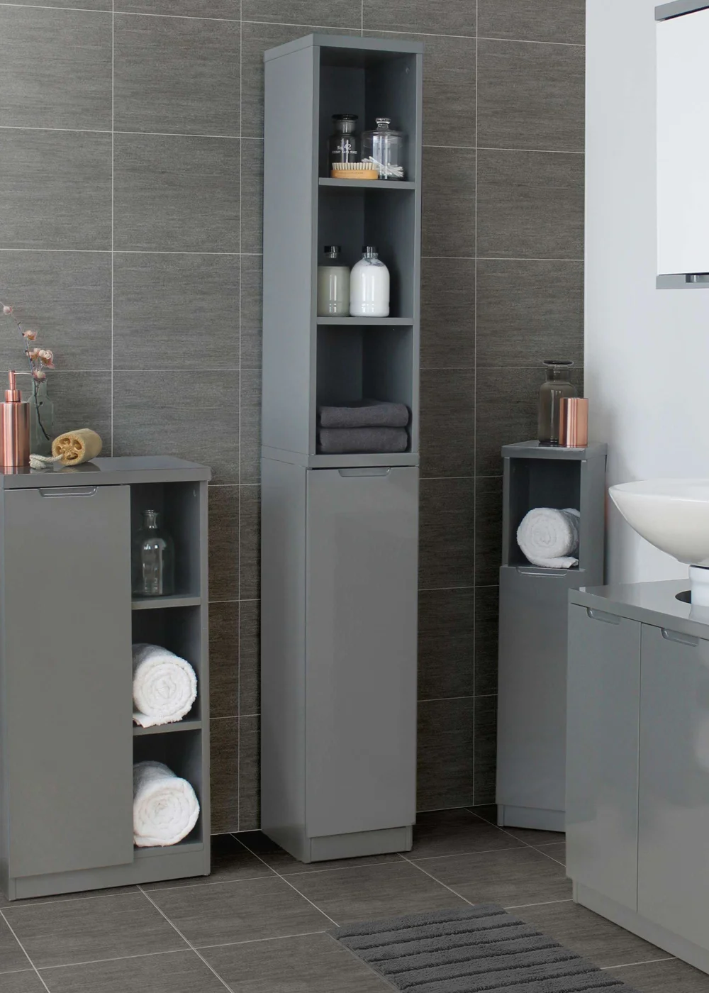 Lloyd Pascal Glade Tallboy (165cm x 24cm x 28cm) - One Size Image 4