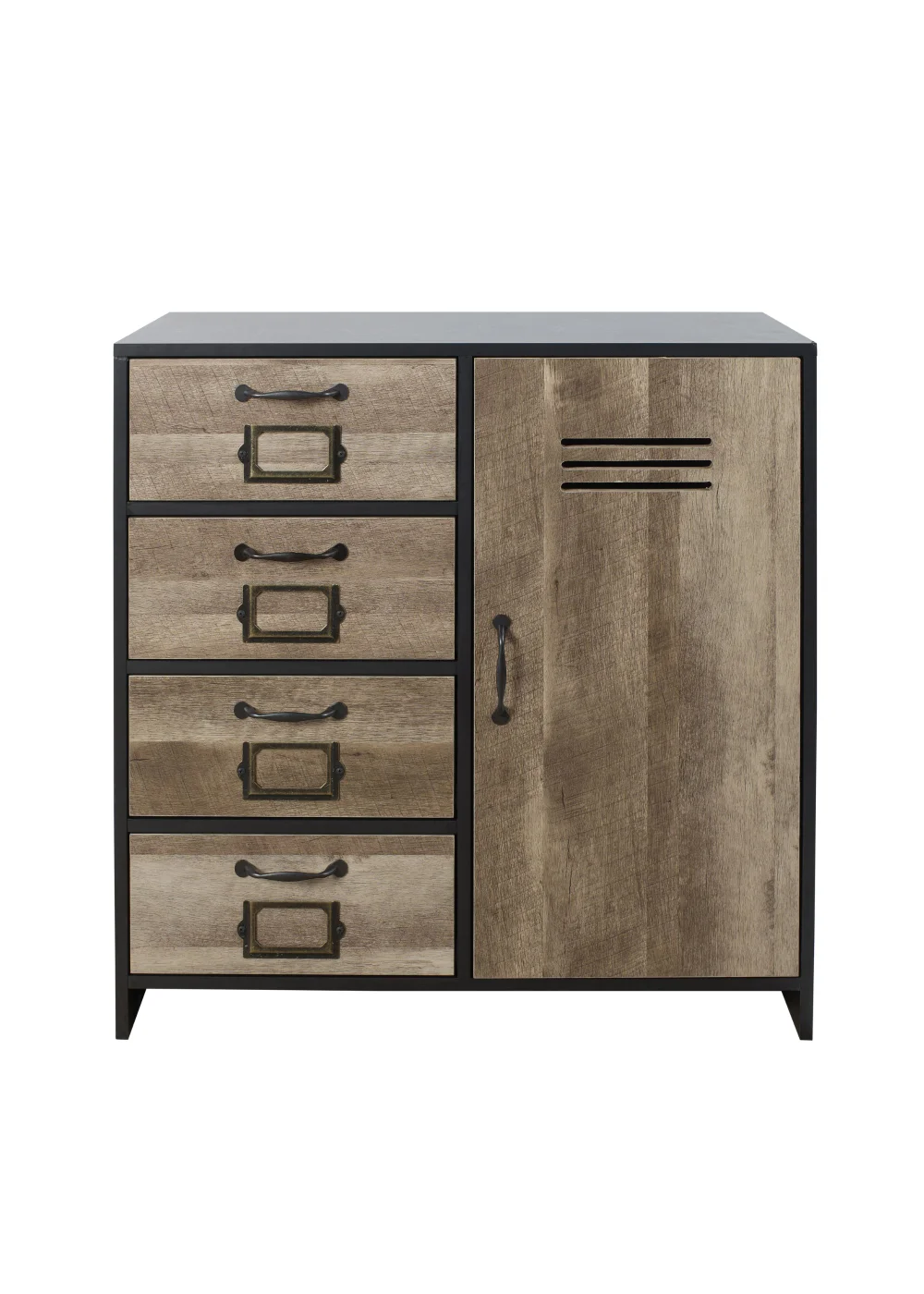 Lloyd Pascal Carno 4 Drawer and Door Unit (82cm x 80cm x 35cm) - One Size Image 1