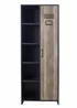 Lloyd Pascal Carno 1 Door Wardrobe (160cm x 60cm x 35cm) - One Size Image 1