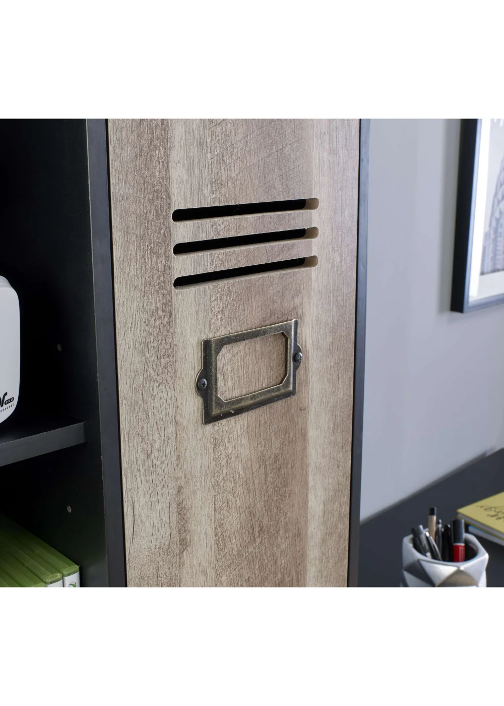 Lloyd Pascal Carno 1 Door Wardrobe (160cm x 60cm x 35cm) - One Size Image 4