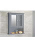Lloyd Pascal Raffia Double Door Wall Cabinet Grey - One Size Image 3