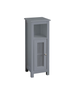 Lloyd Pascal Raffia Single Door Cabinet Grey - One Size Image 2