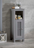 Lloyd Pascal Raffia Single Door Cabinet Grey - One Size Image 3