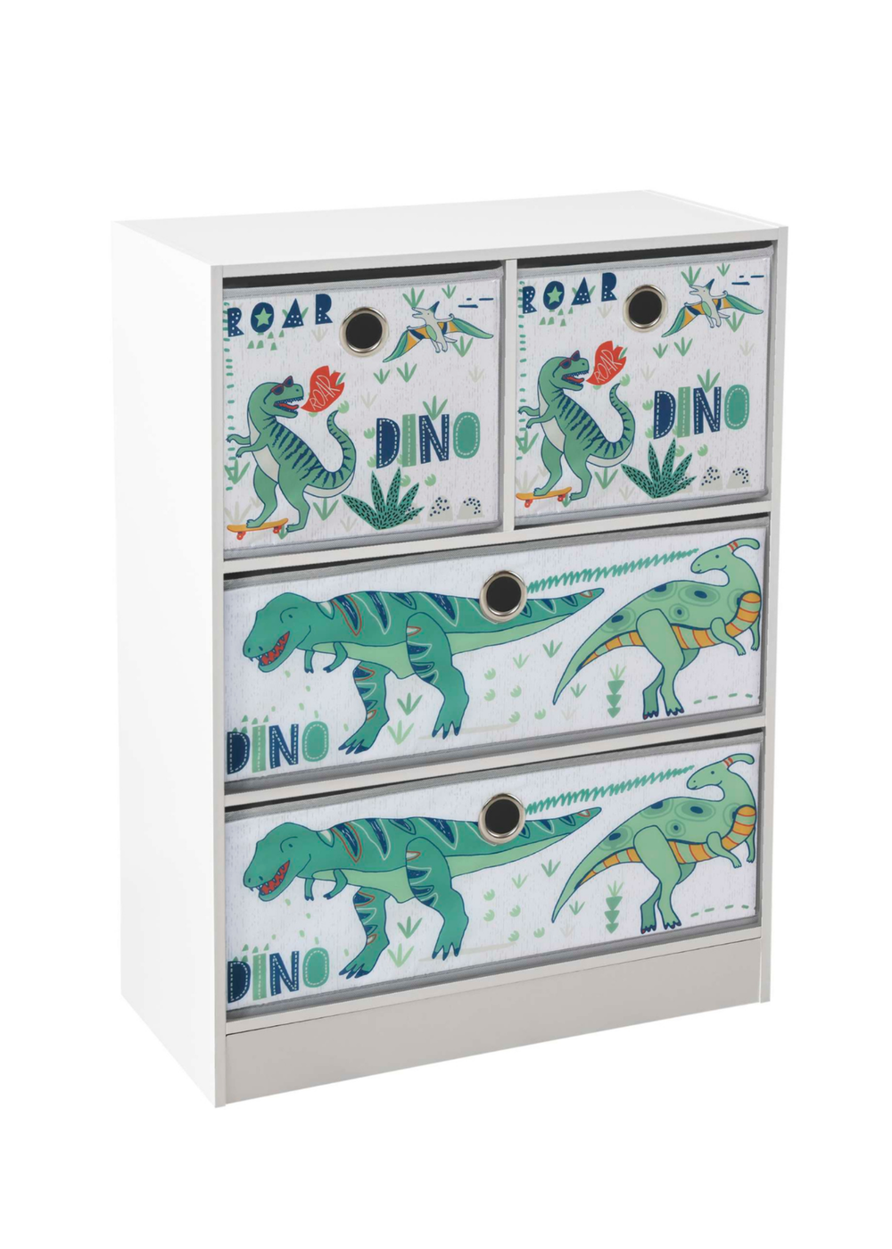Lloyd Pascal Dino 2+2 Storage Unit (83cm x 63cm x 30cm) - One Size Image 2