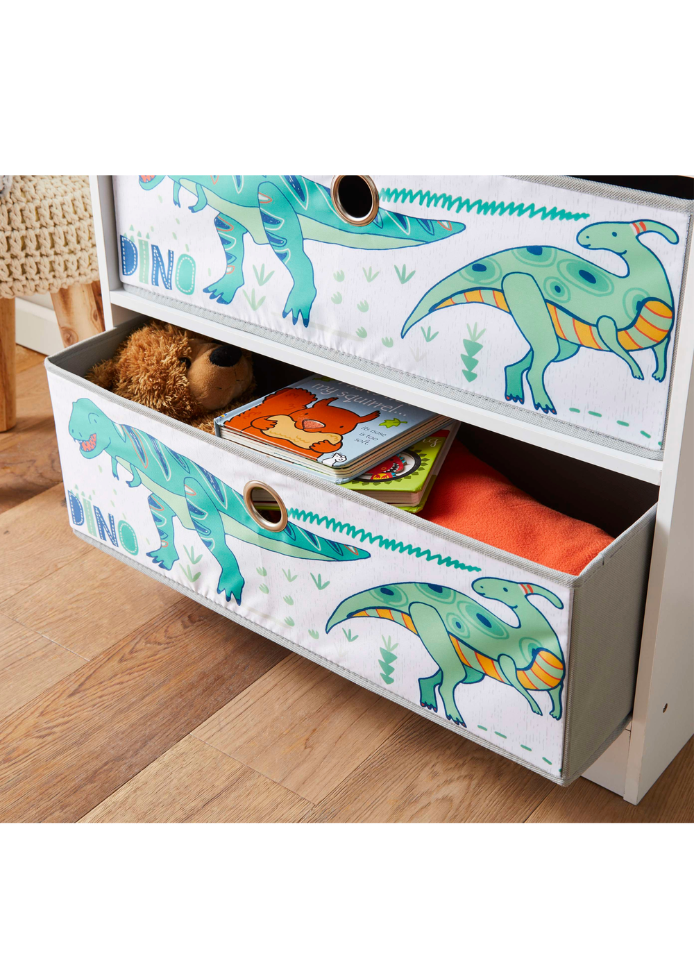 Lloyd Pascal Dino 2+2 Storage Unit (83cm x 63cm x 30cm) - One Size Image 3