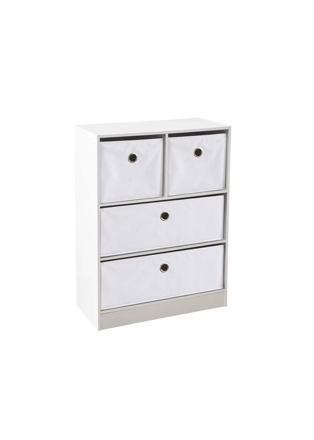 Lloyd Pascal Jazz 2+2 Storage Unit White (83cm x 63cm x 30cm) - One Size Image 4