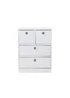 Lloyd Pascal Jazz 2+2 Storage Unit White (83cm x 63cm x 30cm) - One Size Image 3