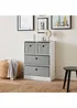 Lloyd Pascal Jazz 2+2 Storage Unit Grey (83cm x 63cm x 30cm) - One Size Image 1