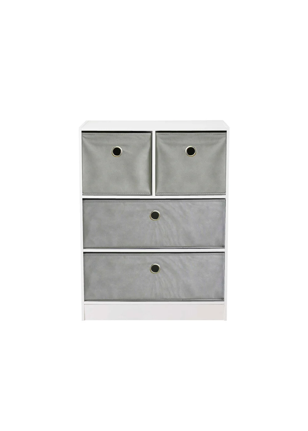 Lloyd Pascal Jazz 2+2 Storage Unit Grey (83cm x 63cm x 30cm) - One Size Image 3