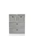 Lloyd Pascal Jazz 2+2 Storage Unit Grey (83cm x 63cm x 30cm) - One Size Image 3