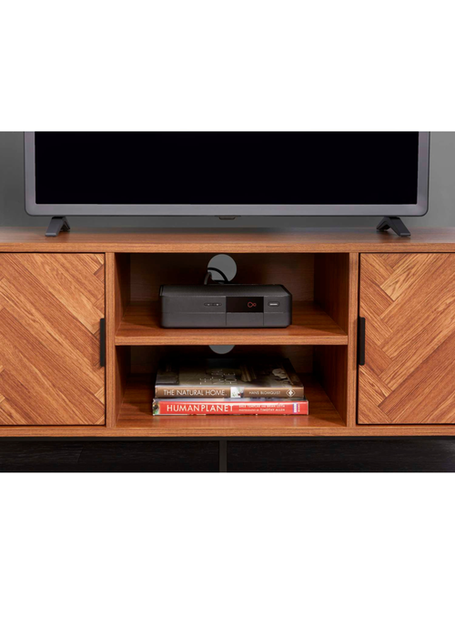 Lloyd Pascal Caprio TV unit with Metal Legs (48cm x 120cm x 40cm) - One Size Image 3