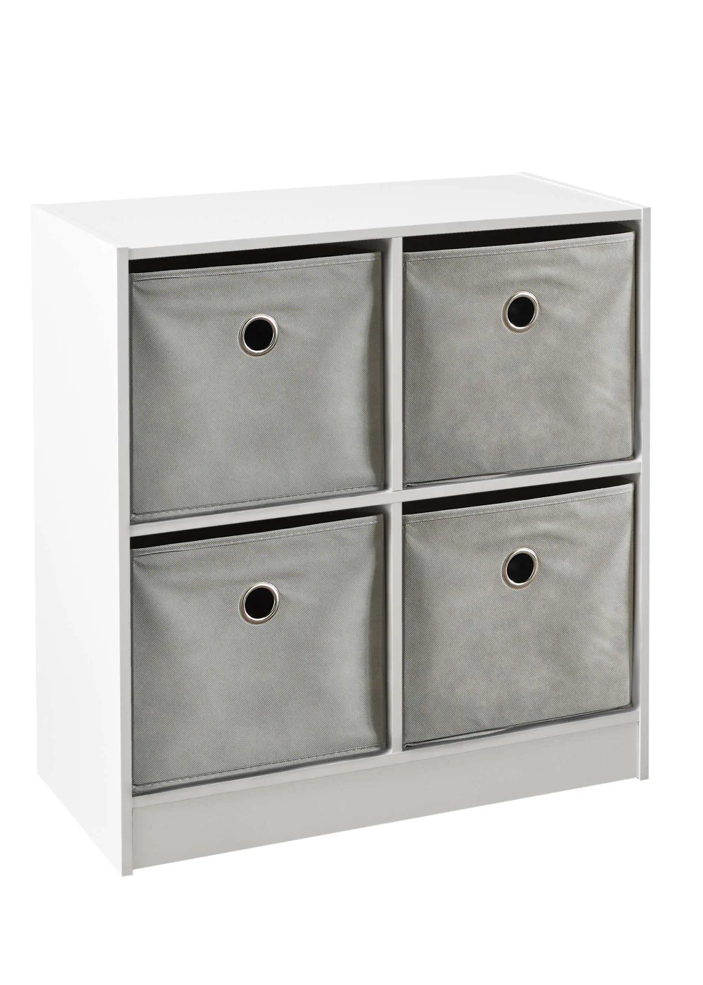 Lloyd Pascal Jazz 4 Cube Storage Unit Grey (65cm x 63cm x 30cm) - One Size Image 4