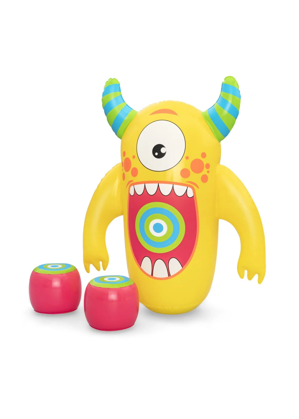 Bestway Monster Knockout Inflatable Bop Bag (120cm x 99cm x 51cm) - One Size Image 1