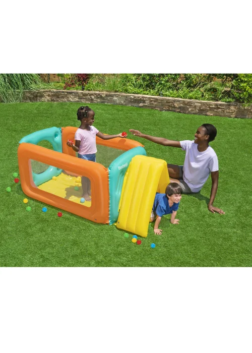 Bestway Tunneltopia Inflatable Ball Pit (70cm x 178cm x 91cm) - One Size Image 5