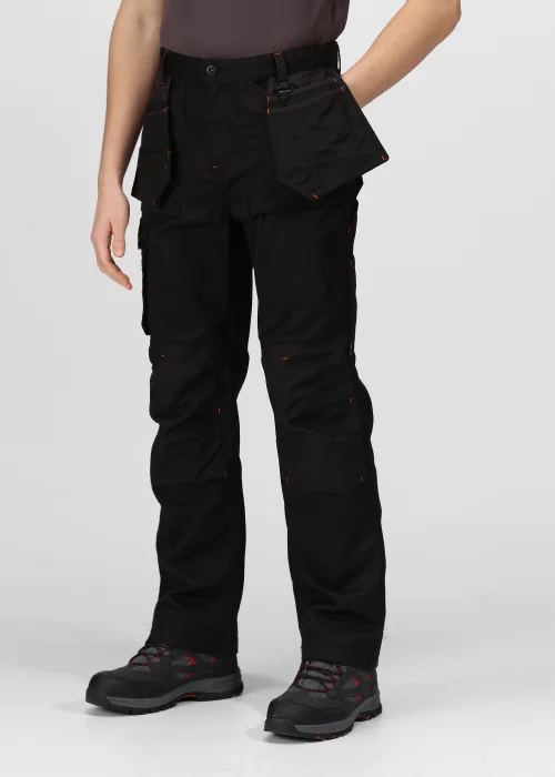 Regatta Black Incursion Trousers - 30 Waist Regular Image 1