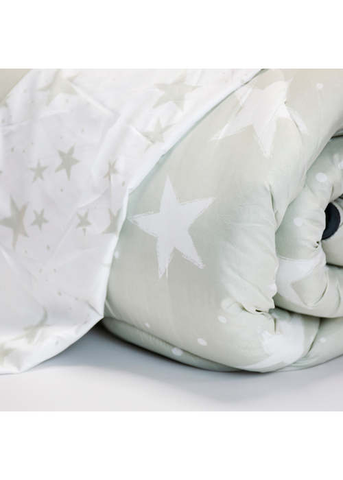 Rest Easy Sleep Better Grey Stars Coverless Duvet (10.5 Tog) - Single Image 4