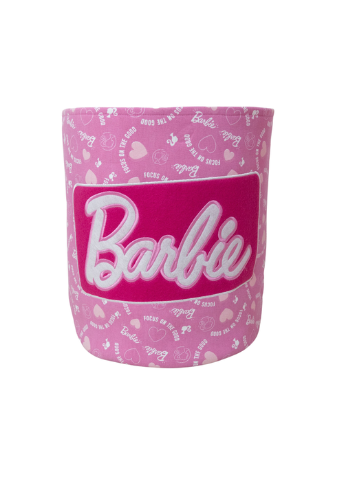 Barbie Badge Storage Tub (38cm x 31cm) - One Size Image 1