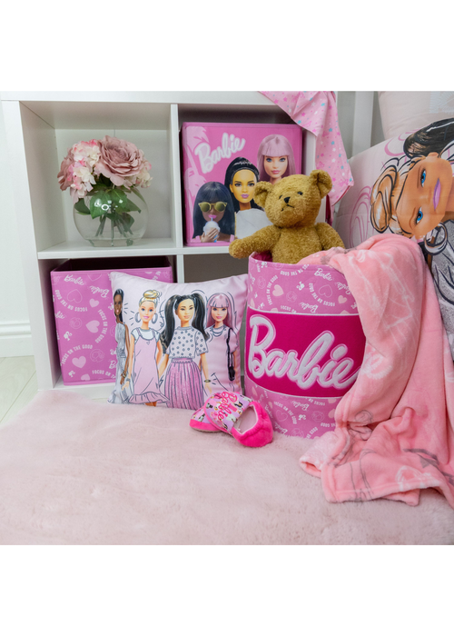 Barbie Badge Storage Tub (38cm x 31cm) - One Size Image 3