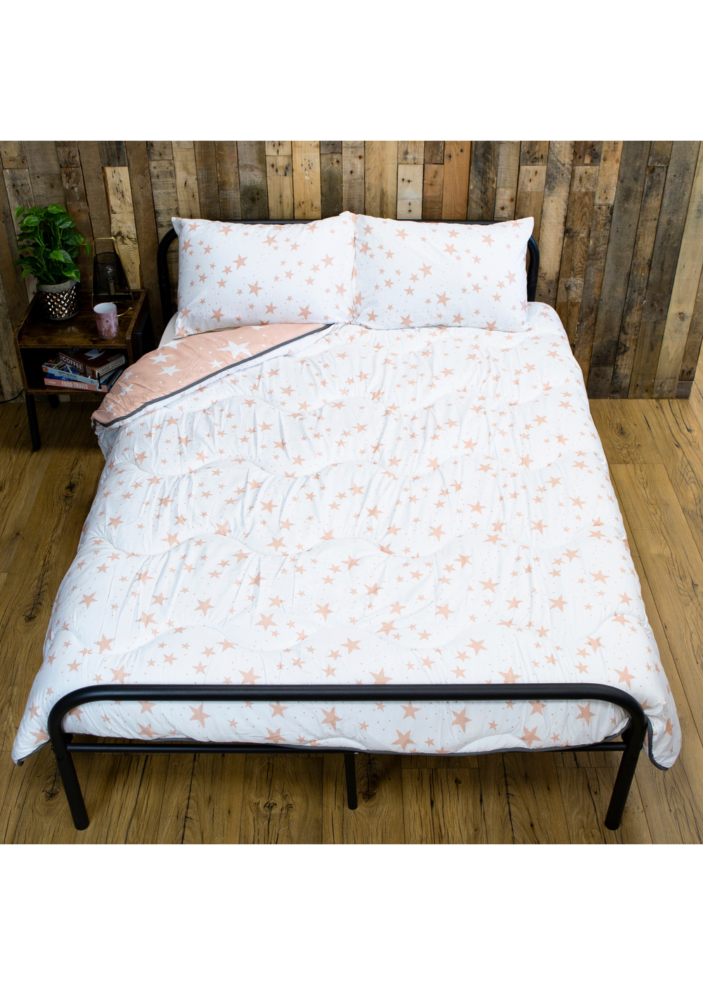 Rest Easy Sleep Better Stars Coverless Duvet Set (4.5 Tog) - Single Image 4