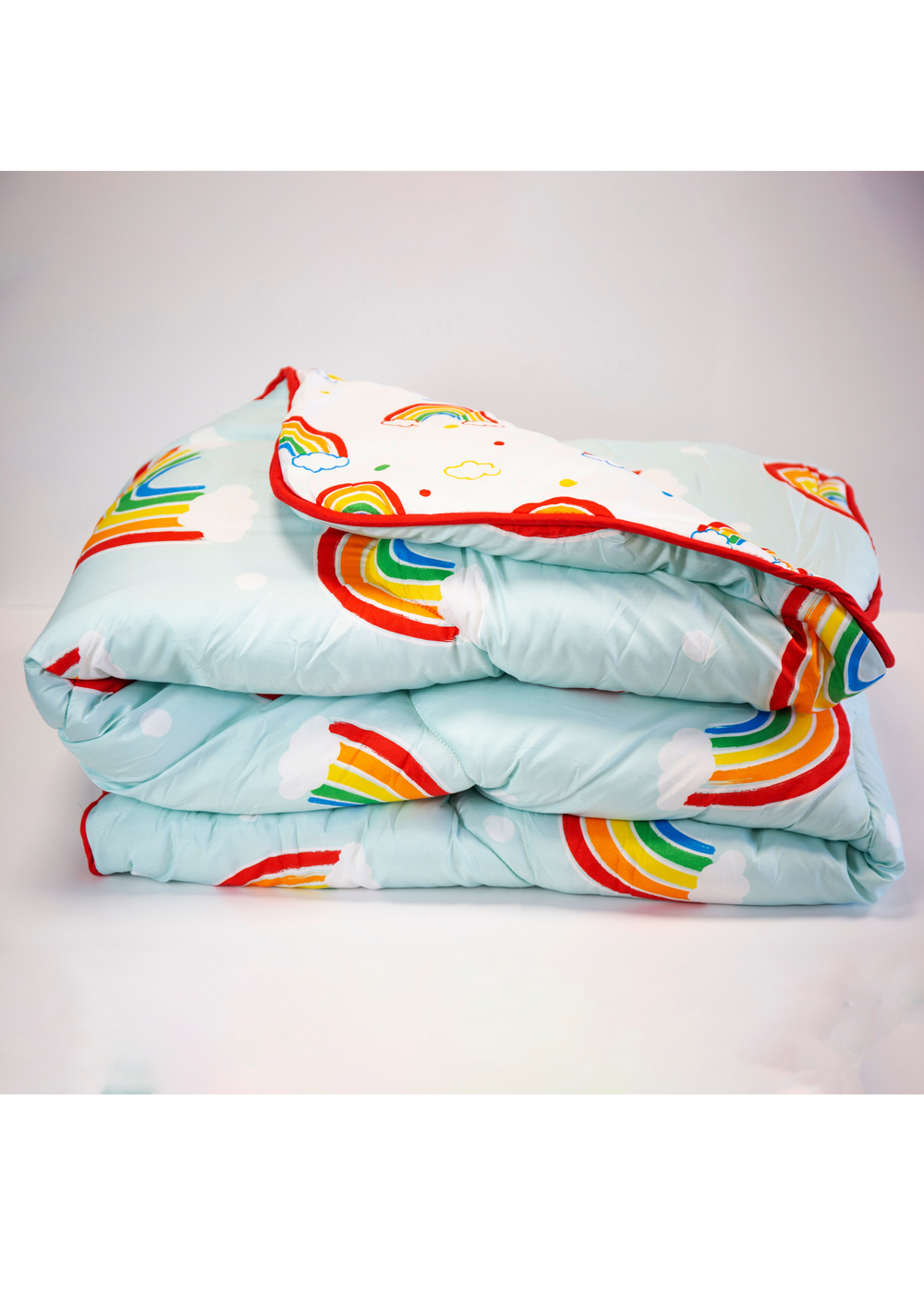 Rest Easy Sleep Better Rainbow Coverless Duvet Set (10.5 Tog) - Single Image 5