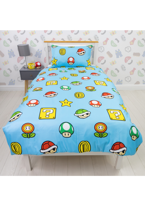 Nintendo Continue Rotary Duvet Set - Single Image 2